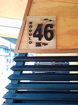 Module 46 of Bulnes Pedestrian Mall.