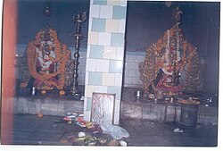 Example of a fertility goddess, Chikkamma Doddamma, common in South Karnataka