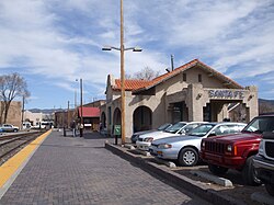 Santa Fe Depot is served by the New Mexico Rail Runner Express.