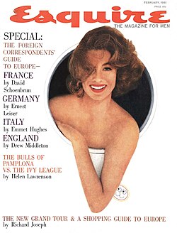 The cover of Esquire from February 1961