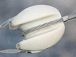 Egg-shaped strain insulator