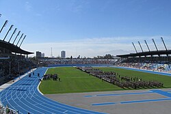 The Estadio El Teniente hosted the 2015 Copa América.
