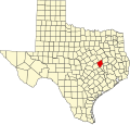 Robertson County map