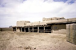 Trading posts such as Bent's Old Fort served fur traders in the early 19th century.