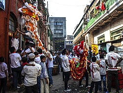 Chinese New Year 2014 Celebration in Kolkata