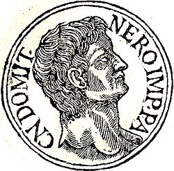 Gnaeus Domitius from Guillaume Rouillé's Promptuarium Iconum Insigniorum