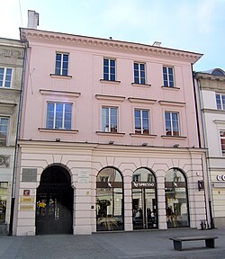 Nowy Świat 47 street, Warsaw, where Szymanowski lived and composed in 1924–29