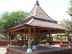 Pendhapa (pavilion) in Kraton Kasepuhan.