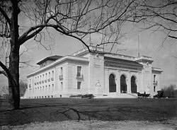 The Pan American Union Building in 1910, shortly after its construction in Washington, D. C.
