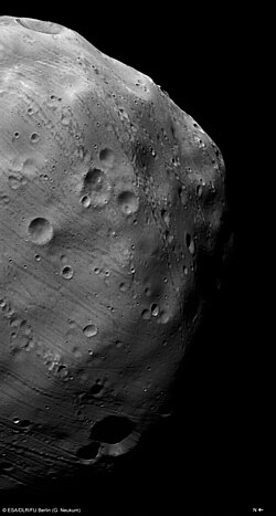Phobos, taken on 7 March 2010