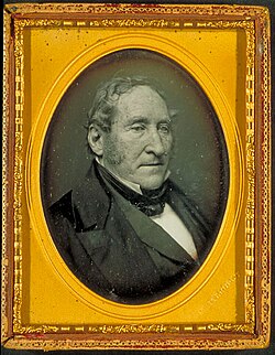 Thomas Hart Benton, U.S. Senator, Missouri, was Frémont's powerful backer in the Senate.