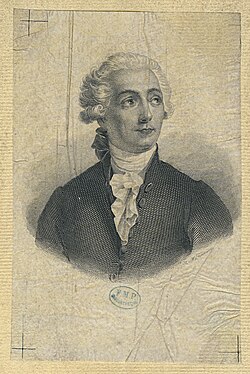 Antoine Lavoisier in his youth