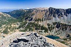 Maritsa cirque in Rila Mountain, Bulgaria