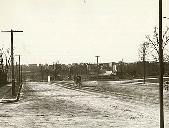 The Grand Concourse and 161st Street as they appeared around 1900