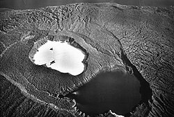 Manaro Voui, the volcano on the island of Ambae