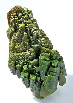 Parallel growth of pyromorphite