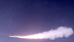 First launch of the Pegasus rocket, from a NASA-owned B-52