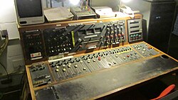 BBC mixing desk at Hack Green Secret Nuclear Bunker.