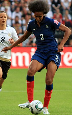 Wendie Renard at the 2011 FIFA Women's World Cup (July 2011)
