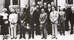 W. E. B. Du Bois and the Editorial and Advisory Boards of the Encyclopedia of the Negro, 1936