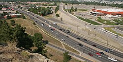 US-87 in Billings Heights