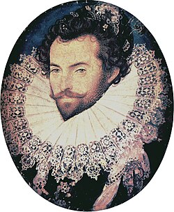 Sir Walter Raleigh, namesake of the state capital of North Carolina, Raleigh