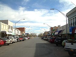 Retail shops on New York Avenue