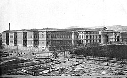 Buildings of the School of Medicine built at the turn of the 20th century.