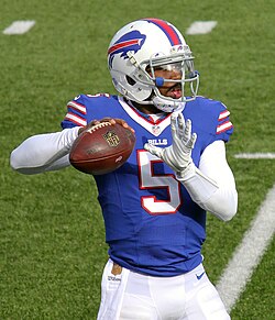 Tyrod Taylor pictured in a 2016 game