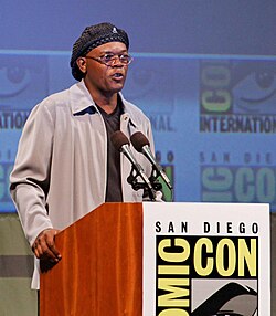 Jackson at the 2010 Comic-Con in San Diego
