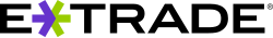 E-Trade logo from February 3, 2008, to December 31, 2021