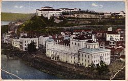 The national theatre and the fortress around 1920