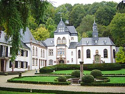 Schloss Dagstuhl's historic buildings.