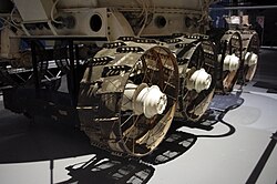 Detail of Lunokhod's wheels