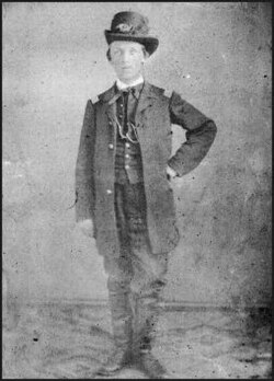 Payne in Union Army uniform.