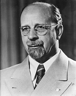 East German chairman Walter Ulbricht, 1960