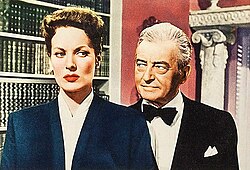 O'Hara and Claude Rains in Lisbon (1956)