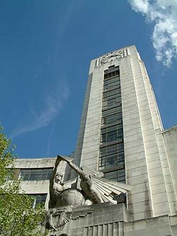 The Imperial Airways Empire Terminal, Victoria, London. Trains ran from here to flying boats in Southampton, and to Croydon Airport.