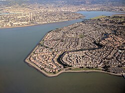 View of Bay Farm Island