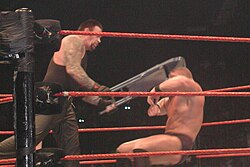 Chair shots to the head were discontinued by the WWE in order to prevent concussions.