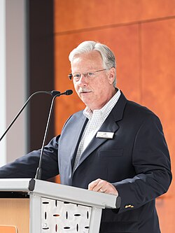 Chairman and CEO Jack Pelton in 2018