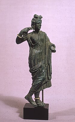 Imperial image of Venus suggesting influence from Syria or Palestine, or from the cult of Isis[26]