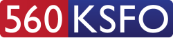 Final "560 KSFO" logo, 2016 to 2025.