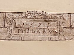Year 1575 in Arabic and Roman numbers