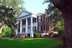 Historic Grove Plantation, known officially as the Call/Collins House at The Grove. Territorial Governor Richard Keith Call built this antebellum plantation house c. 1840.