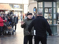 During the filming of Katyń in 2007