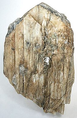 Spodumene, an important lithium mineral