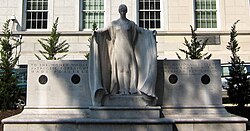 The Founders of the Daughters of the American Revolution sculpture honoring DAR's four founders