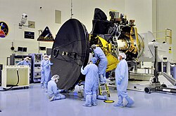 MRO High Gain Antenna installation