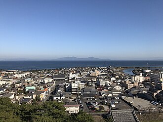 View from Shimabara Castle